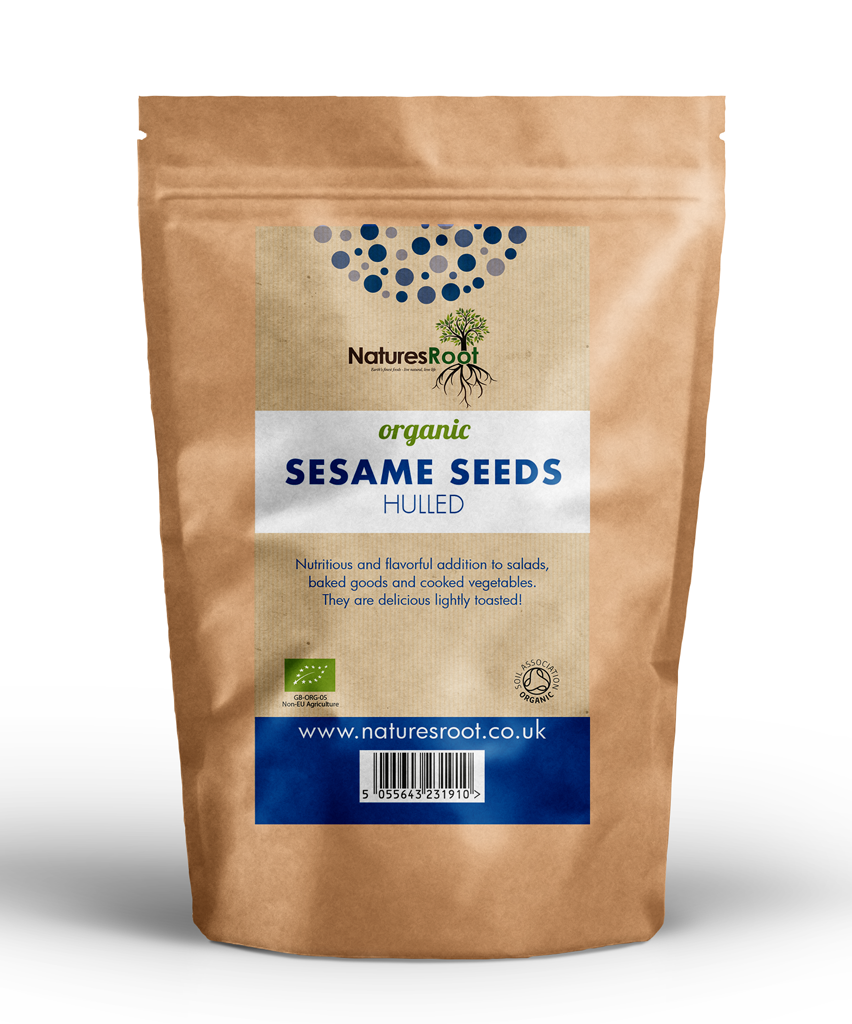 Bio-Sesam, geschält von Nature's Root – 125 g